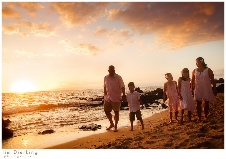 Hawaii Family Photgraphy - Jim Dierking - The Howells