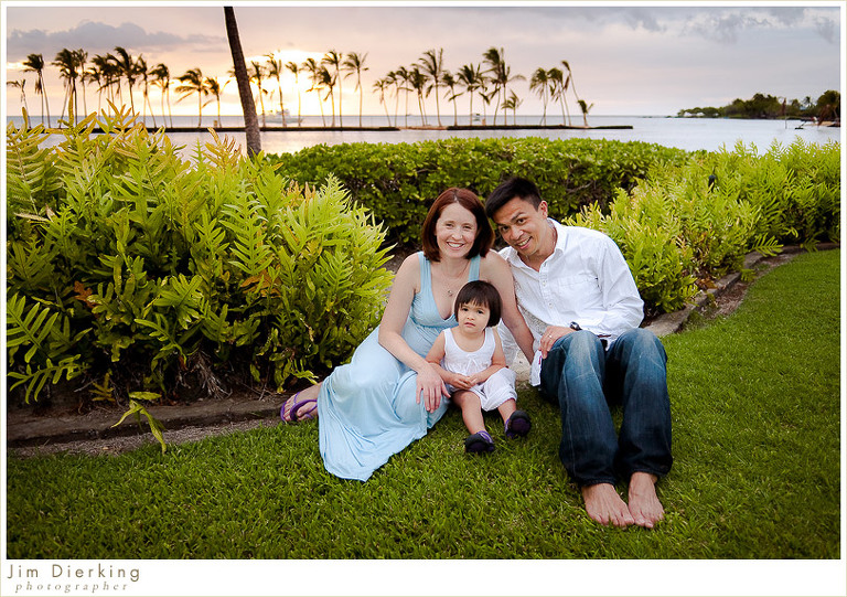 Anaeho'omalu Bay - Hawaii Family Photography